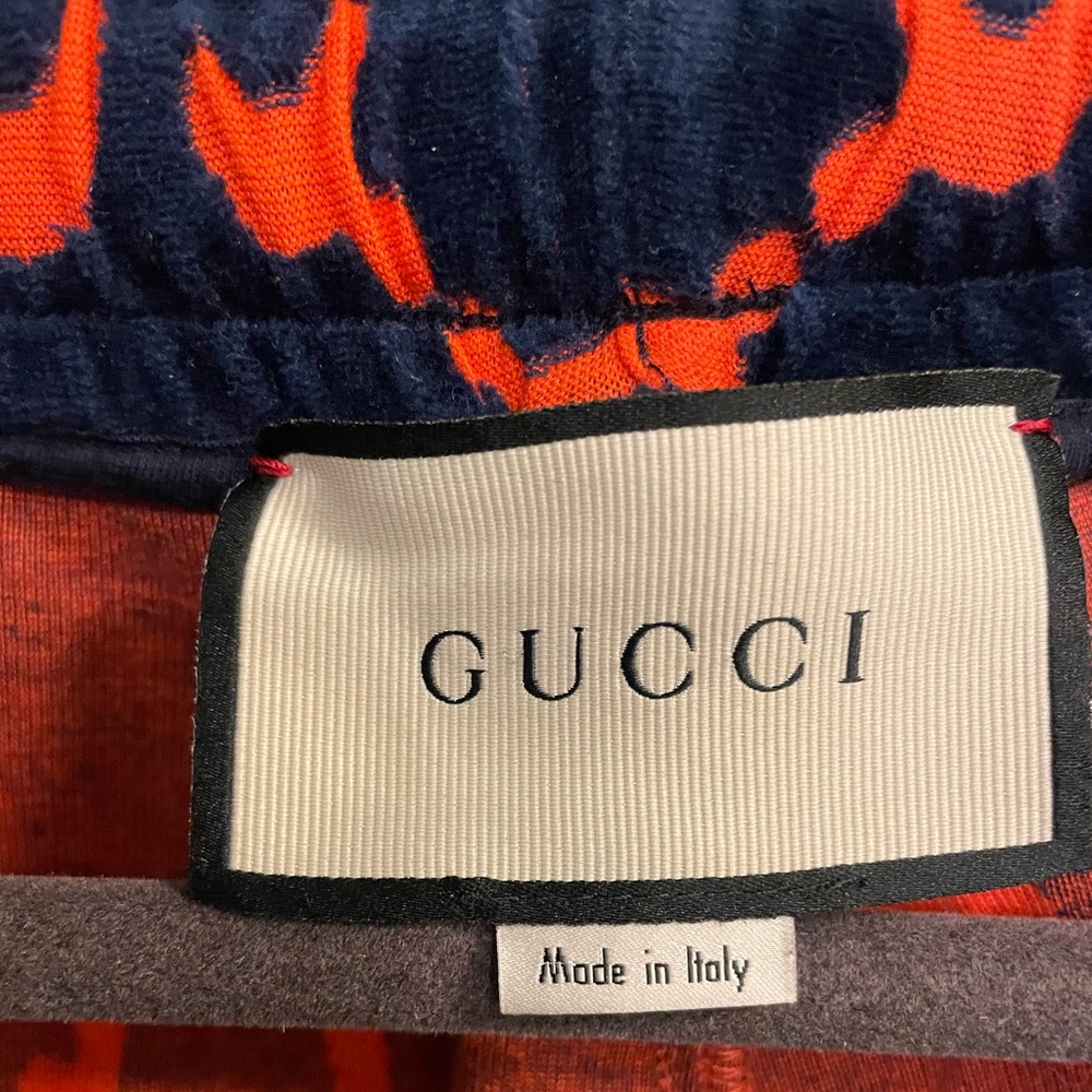 GUCCI COTTON VELVET PANTS LIMITED EDITION RETAILS $2000+ - Picture 8 of 10